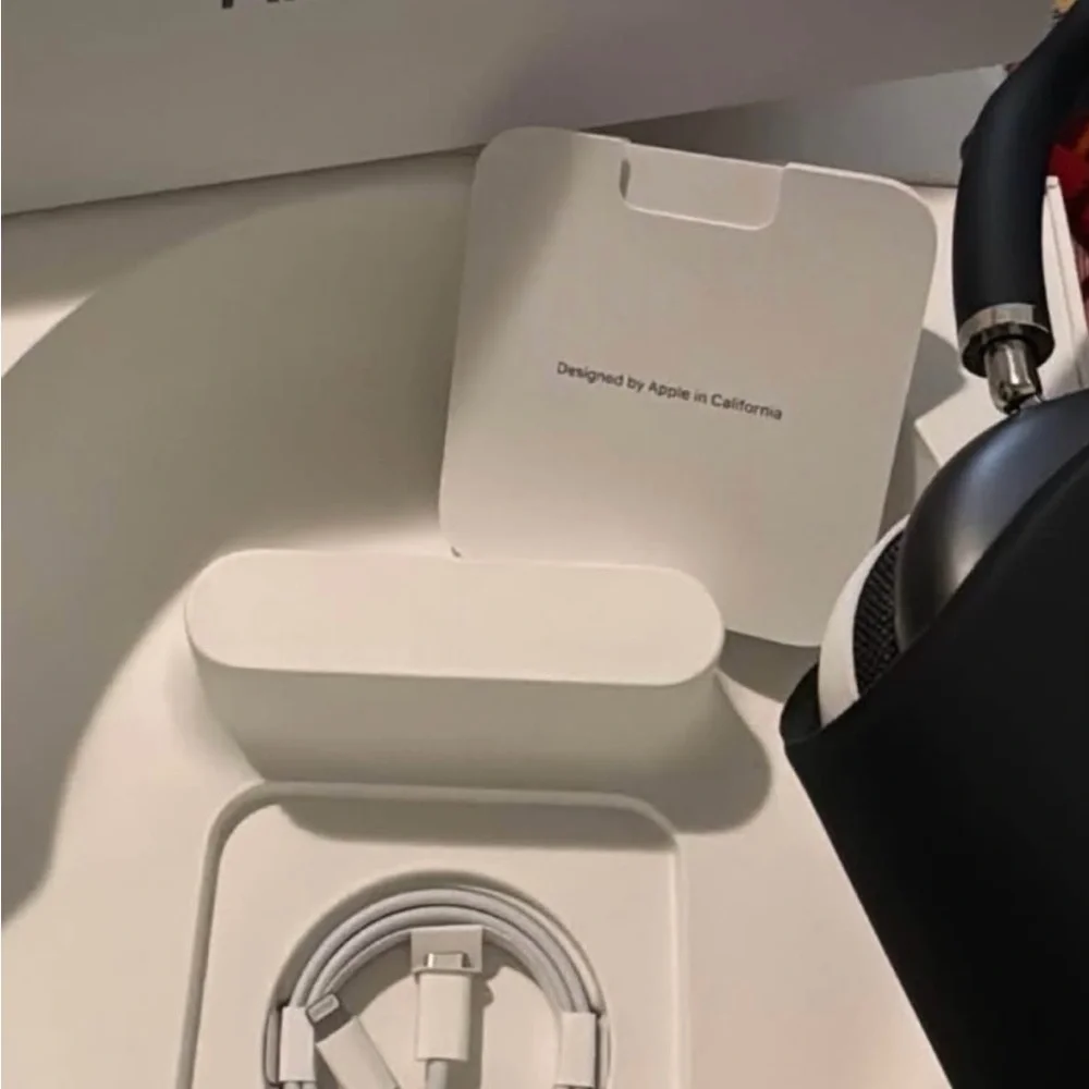 Apple Black VR Headset with Smart Case